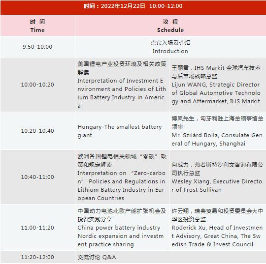 Li+学社第19期主题沙龙：探讨“锂电产业链欧美投资机遇与风险”