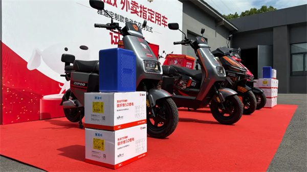 星恒&雅迪联手，向京东交付首批定制款国标锂电车